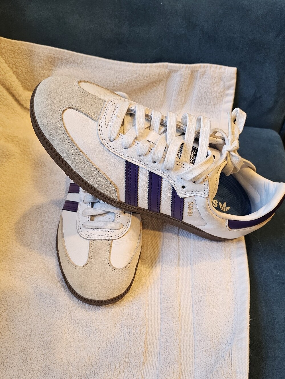 SAMBA Adidas Purple Shoes
